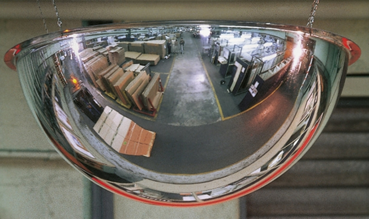 TieDex UK Polycarbonate Indoor Mirror, Dome