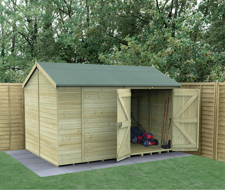 Forest Garden Timberdale 12ft x 8ft 3" (3.6 x 2.5m) Tongue & Groove Wooden Storage Shed