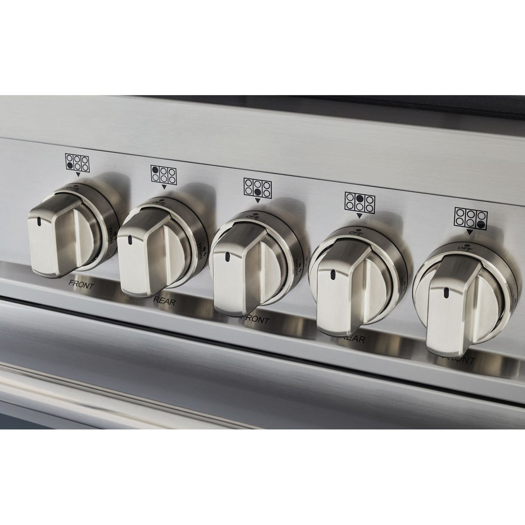 Bertazzoni Master Series MAS95I1EXC Electric Range Cooker - Stainless Steel Single Door Open