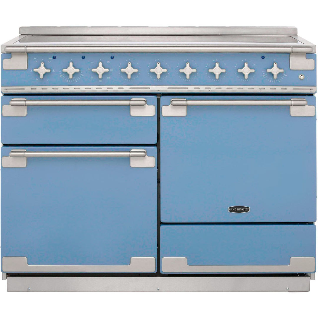Rangemaster Elise ELS110EICA 110cm wide Electric Range Cooker with Induction Hob - China Blue