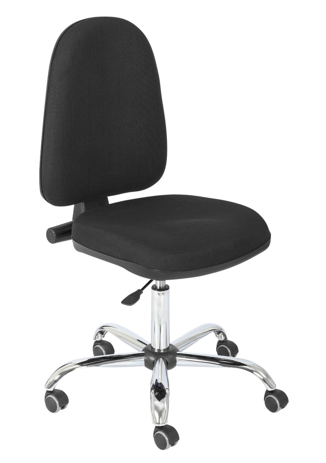 TieDex UK Black Foam Office Chair, 200 kg Weight Capacity