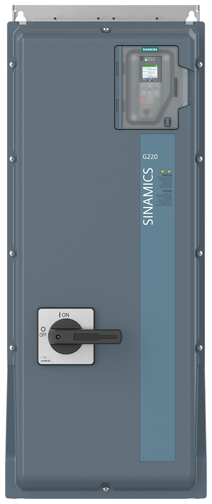Siemens AC Motor Drive, 55 kW, 3 Phase, 6SL4113-0JP27 Series 28.8V 94.5 A