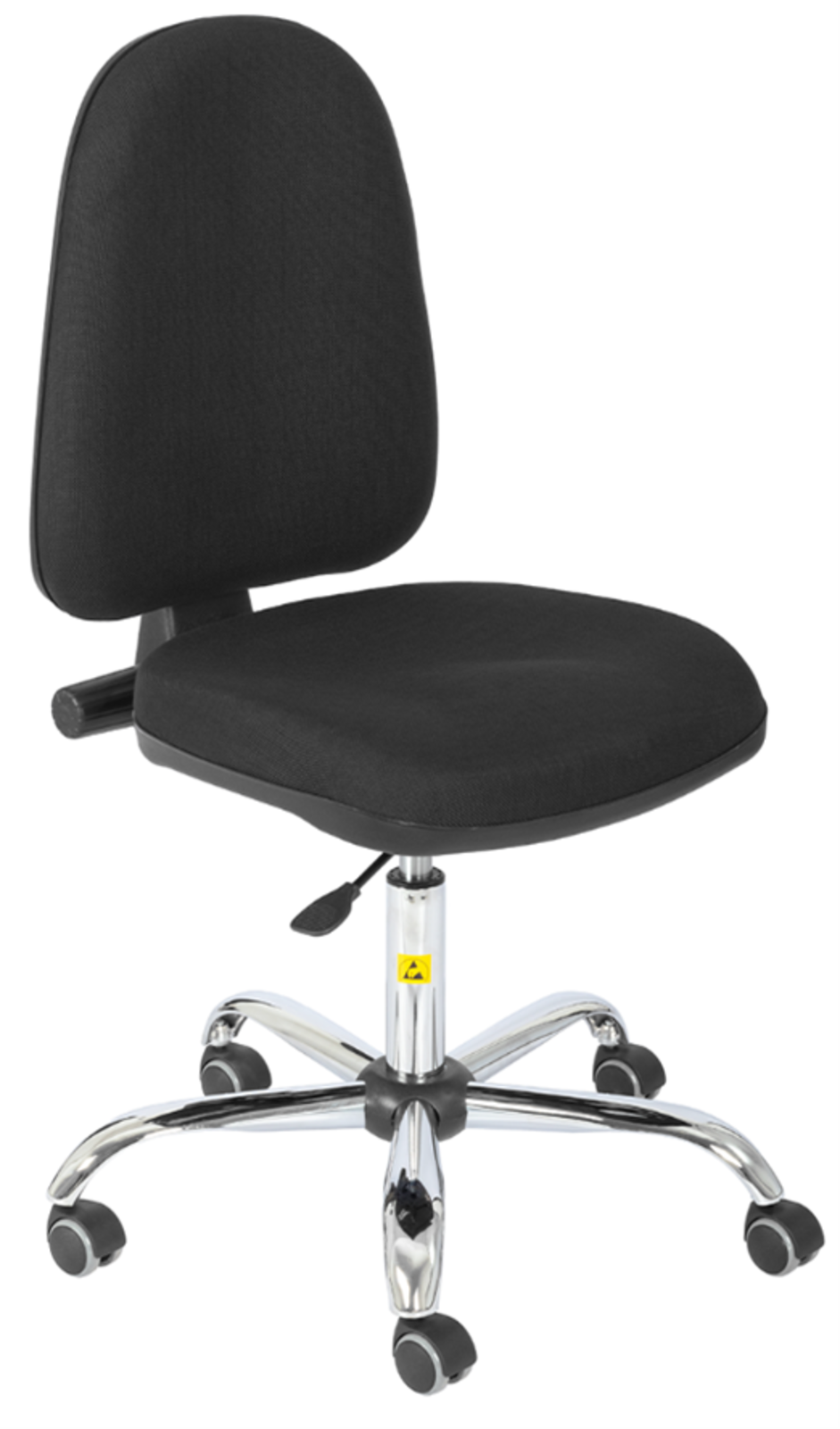 TieDex UK Black Foam Desk Chair, 120 kg Weight Capacity