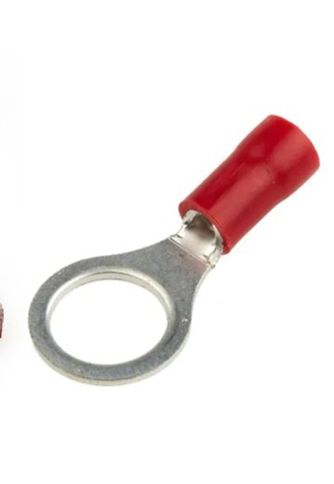 TieDex UK Vinyl Crimp Terminal, 8 mm Tab Size, Red