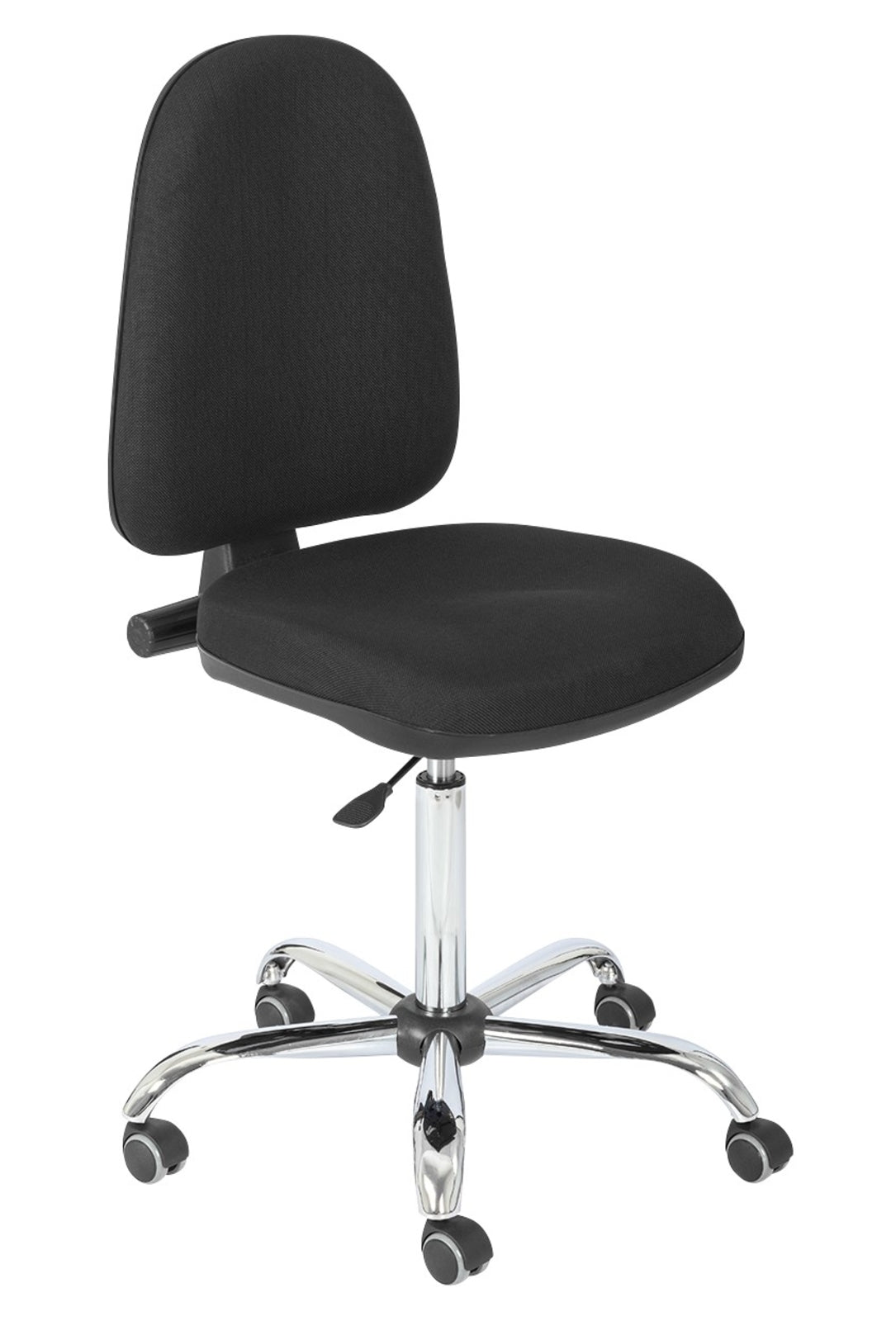 TieDex UK Black Foam Office Chair, 200 kg Weight Capacity