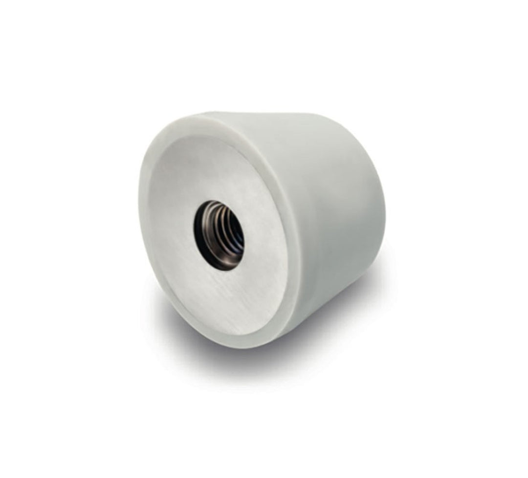TieDex UK Conical M10 Anti-Vibration Mount, Female Buffer Foot, 60 mm OD, 40 mm H