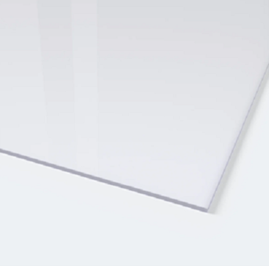 TieDex UK Clear Polyethylene Terephthalate Glycol Plastic Sheet, 1 m x 1m x 1.8 mm