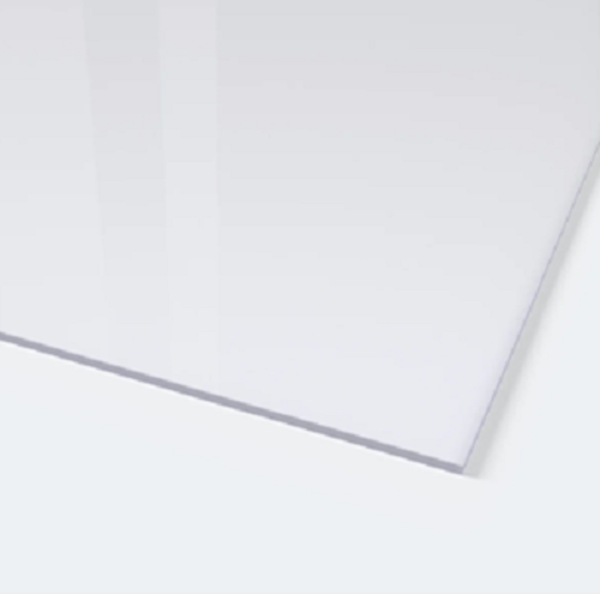 TieDex UK Clear Polyethylene Terephthalate Glycol Plastic Sheet, 1 m x 1m x 1.8 mm