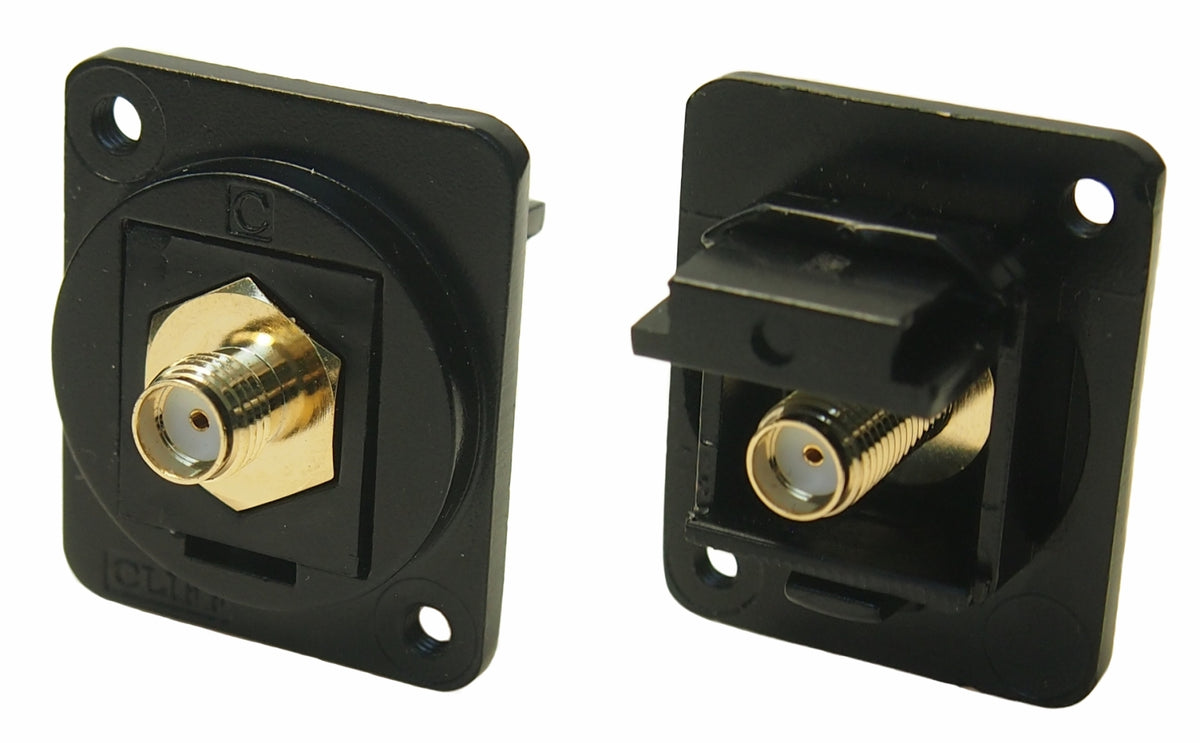 TieDex UK Connector Panel Female SMA, 50 Ω, Straight Body Panel Mount