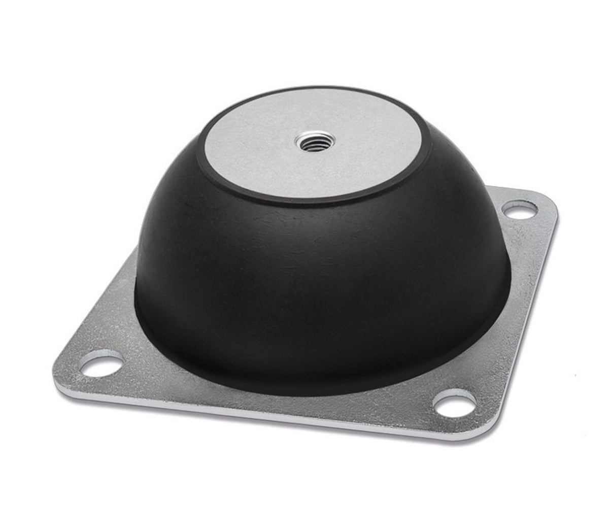 TieDex UK Oval M24 Anti-Vibration Mount, Flange, 186 mm OD, 310 mm H