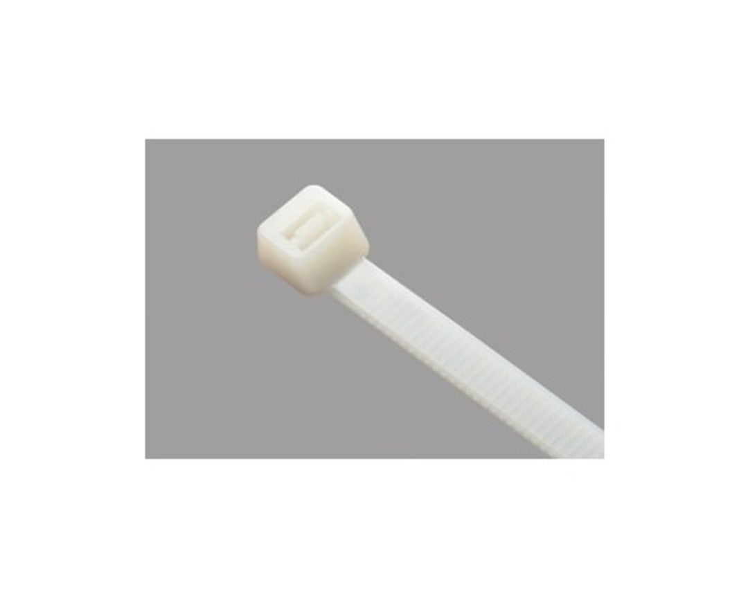 TieDex UK Cable Tie, Non-Releasable, 1.5 m x 9mm, Natural Nylon