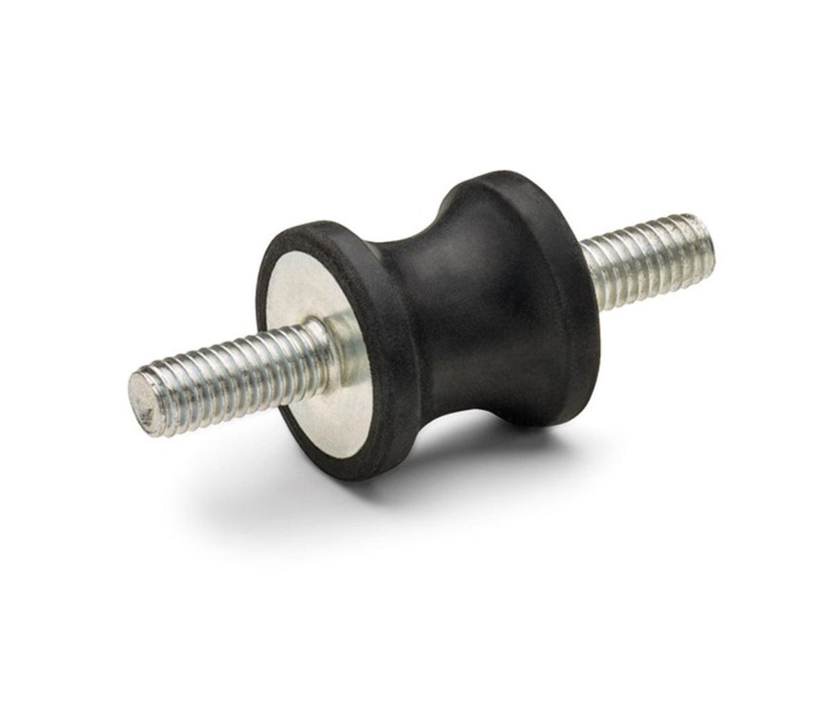 TieDex UK Bobbin Shaped M16 Anti-Vibration Mount, Male Buffer Foot, 95 mm OD, 157 mm H
