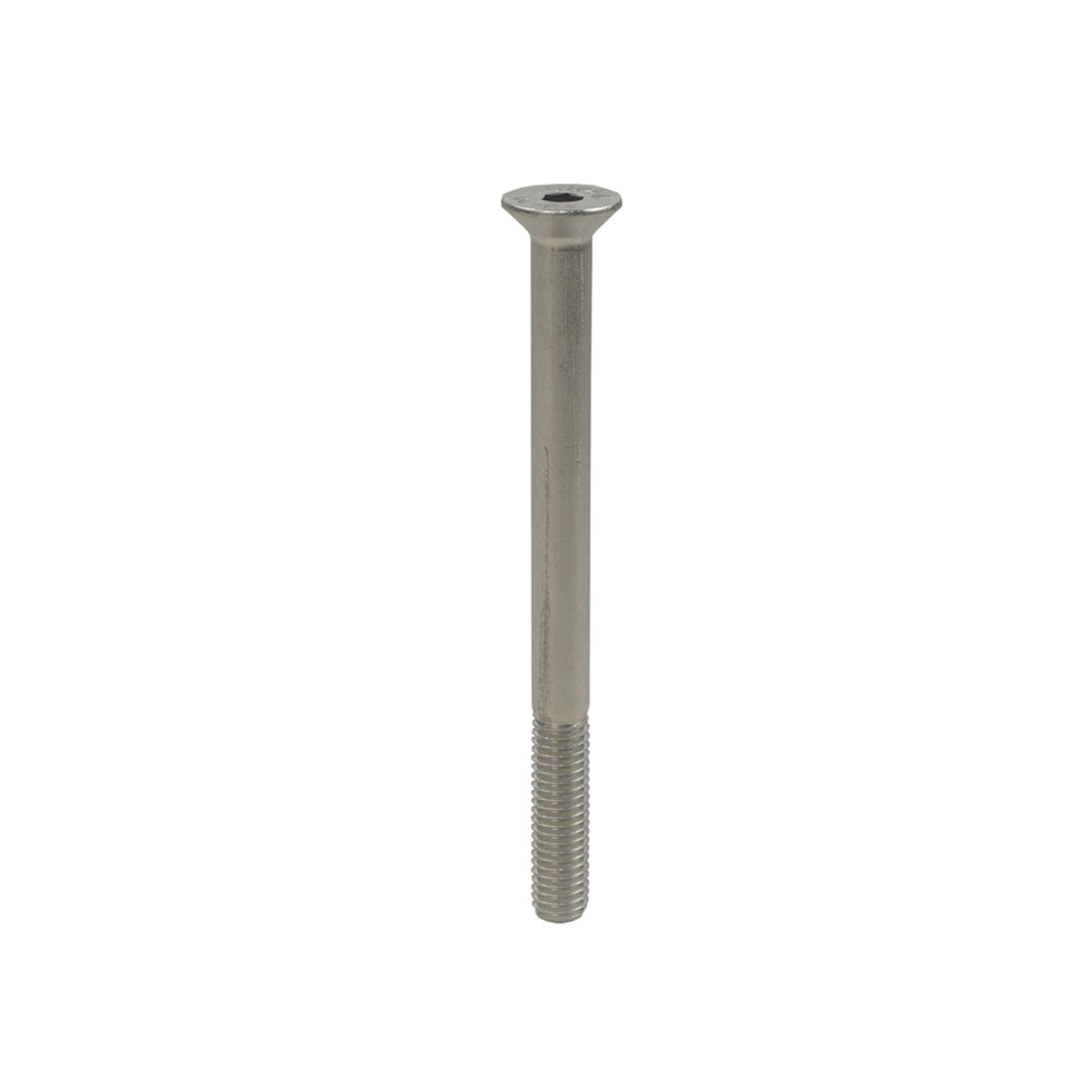 TieDex UK Plain Stainless Steel Countersunk Screw, Hex, M12 x 35 mm