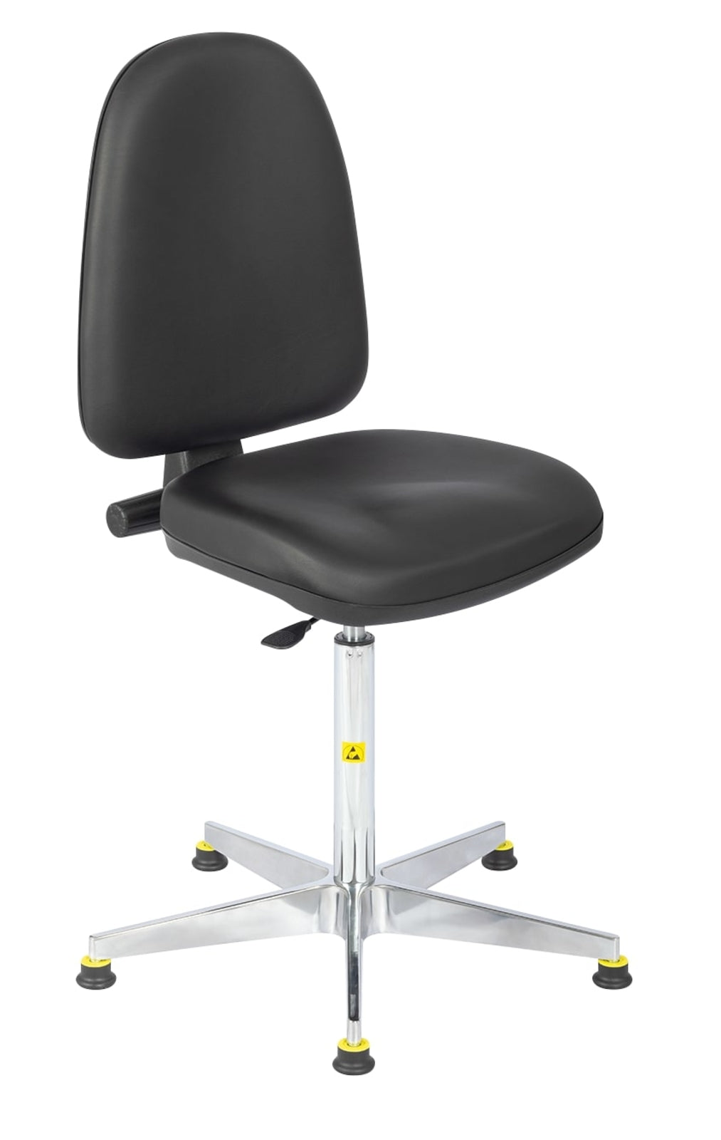 TieDex UK Black Foam Office Chair, 200 kg Weight Capacity