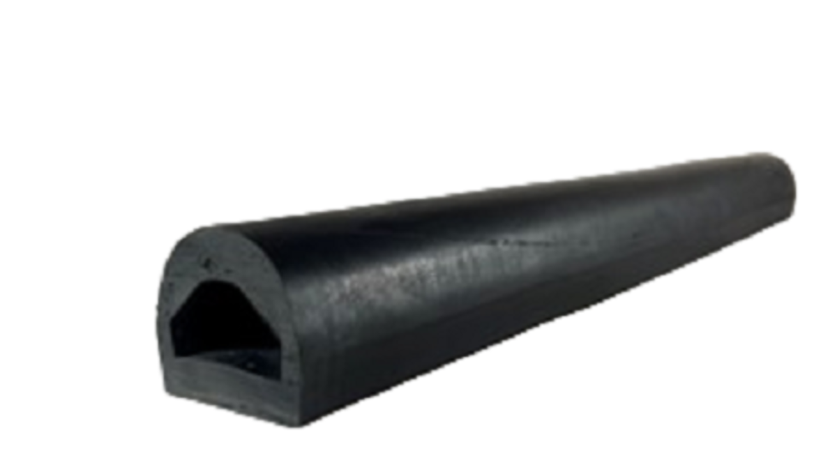 TieDex UK Black Impact Protector 2 m x 97mm