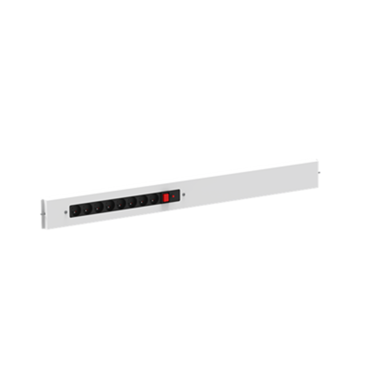 TieDex UK, 16A, 230V 8 Gang Workbench Accessory Schuko Surge Protection
