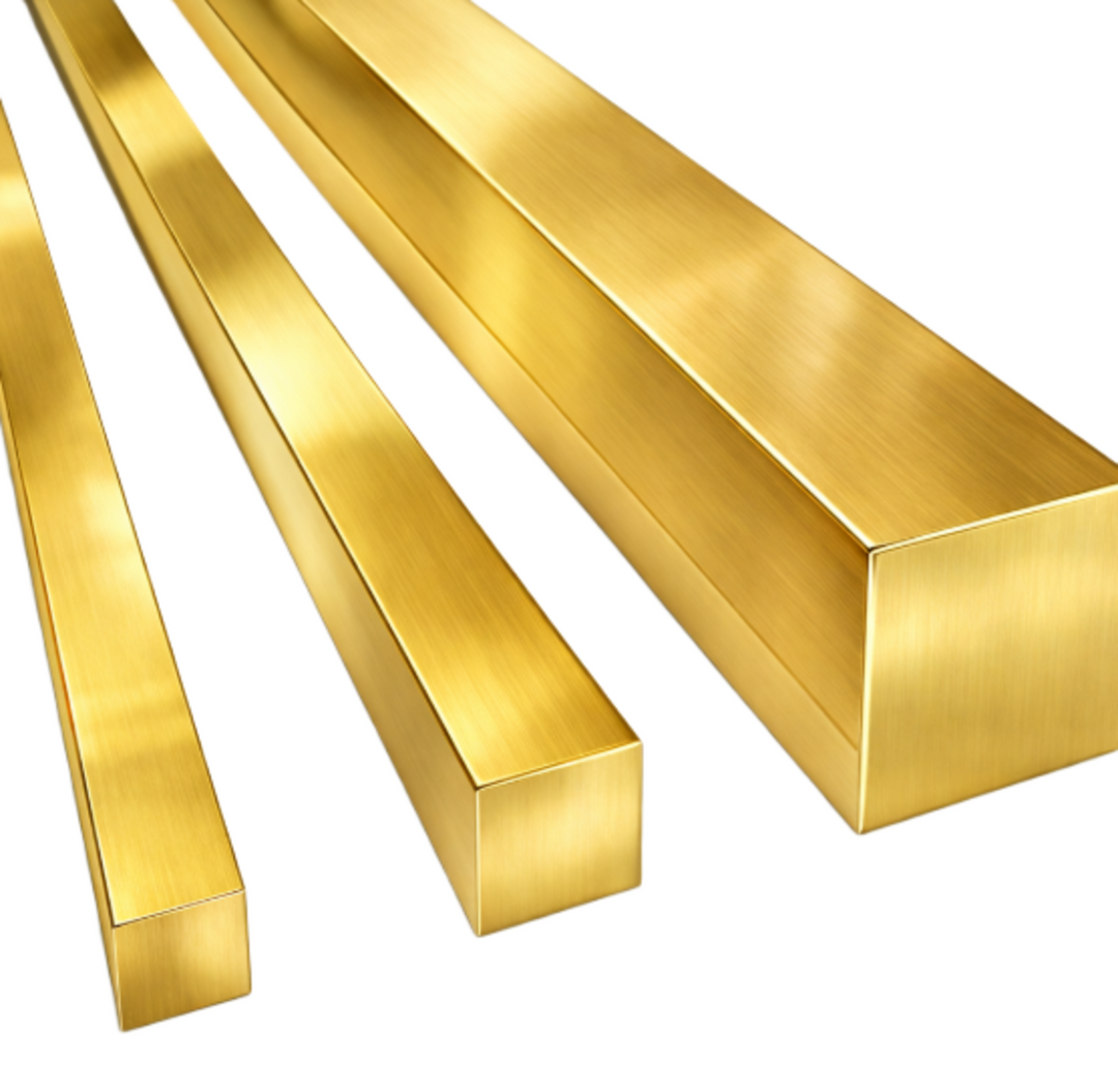 TieDex UK Bar Square Bar, 1in W, 1 in H, 1 m L