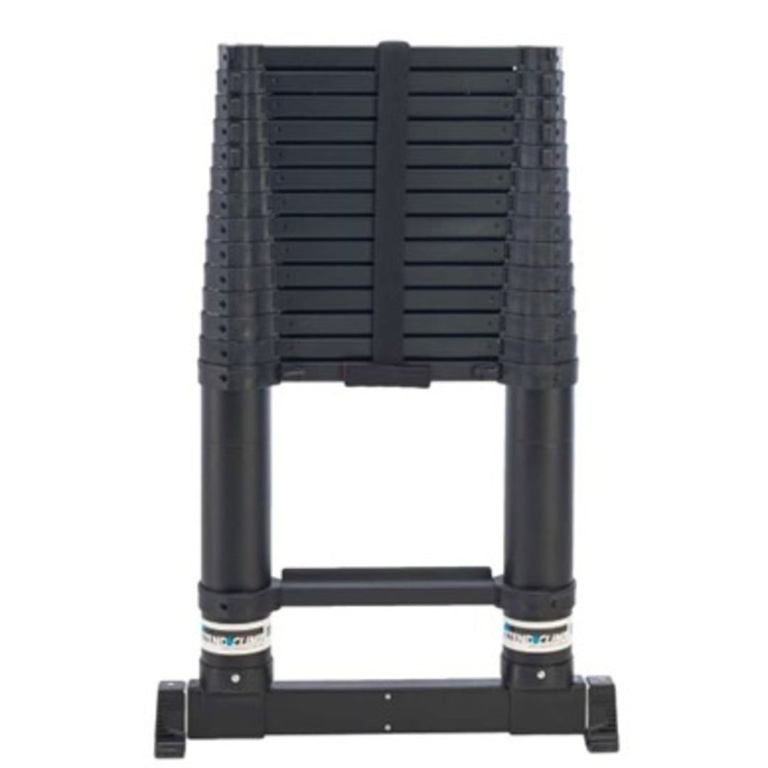 TieDex UK Telescopic Ladder Aluminium 15 steps 4.4 m