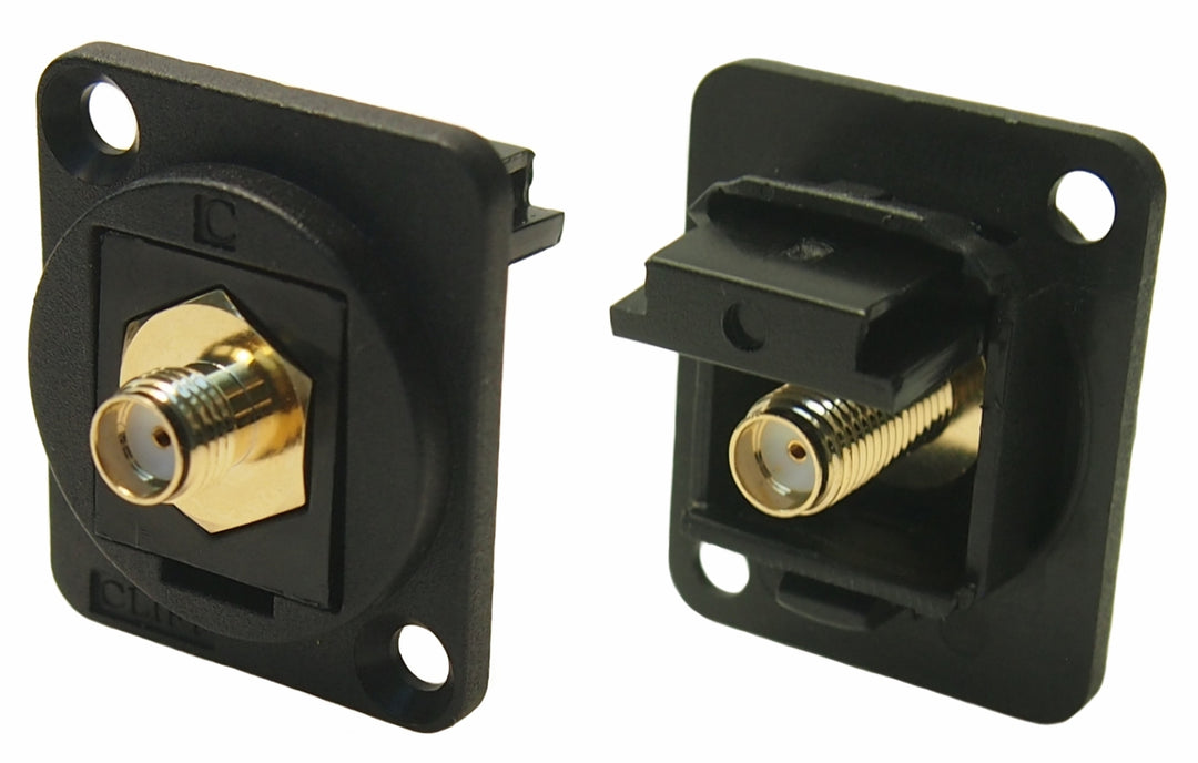 TieDex UK SMA Connector Panel Mount Female SMA, 50 Ω, Straight Body Plug-In