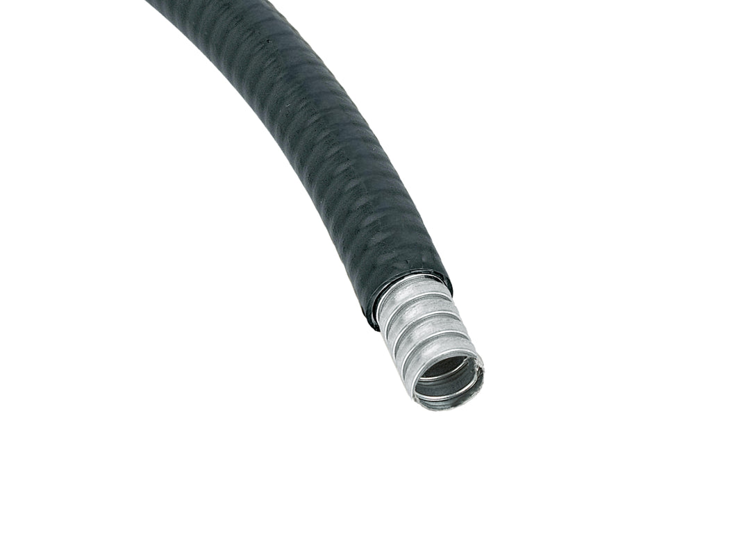 TieDex UK, 50.5 mm Nominal Diameter, Polyvinyl Chloride, Galvanised Steel, Black