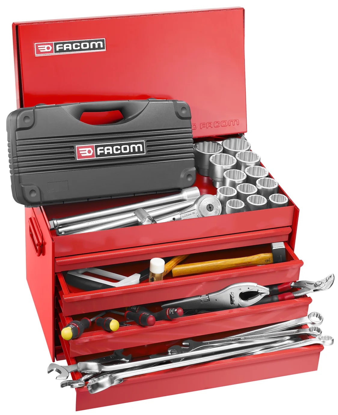 Facom 174 Piece Mechanical Tool Kit with Trolley