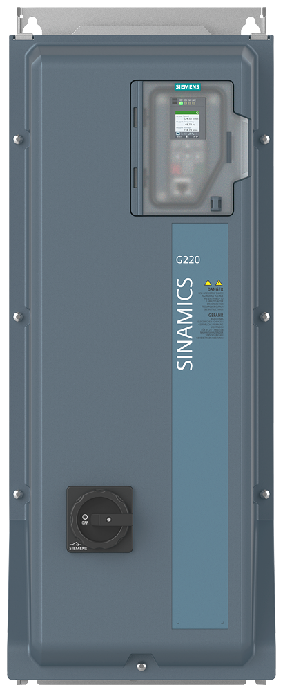 Siemens AC Motor Drive, 30 kW, 3 Phase, 6SL4113-0JP23 Series 28.8V 94.5 A
