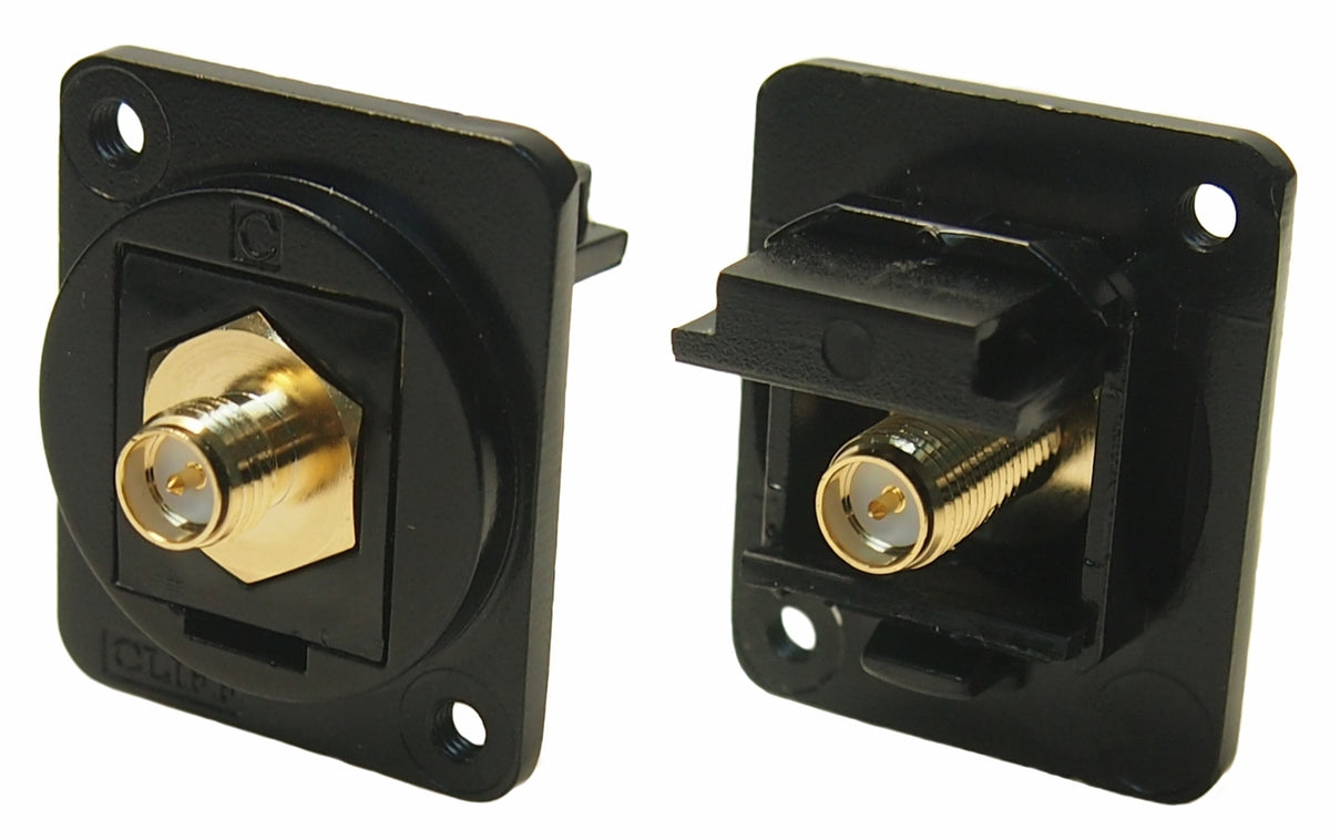 TieDex UK Connector Panel Female BNC, 50 Ω, Straight Body Plug-In