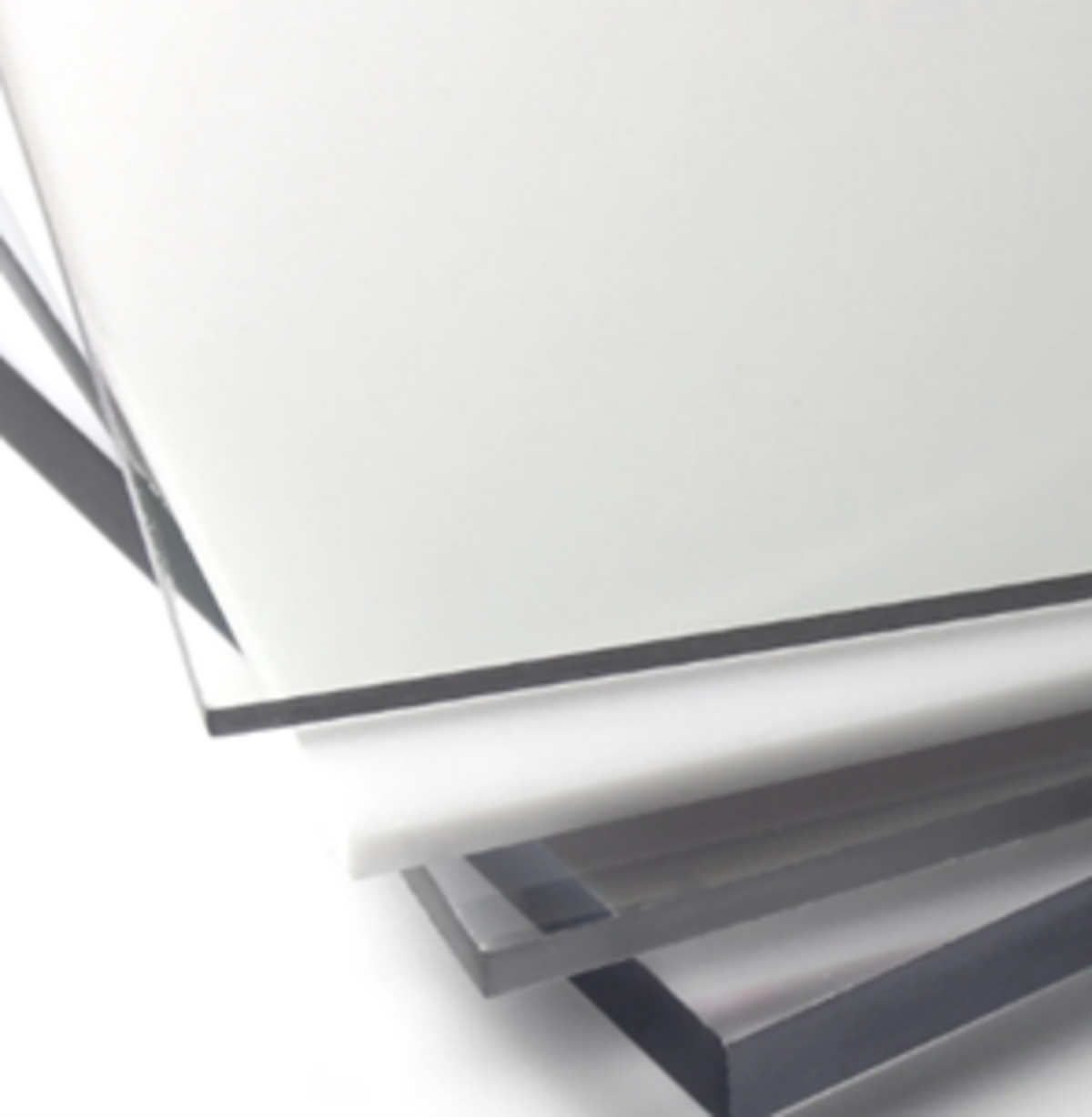 TieDex UK Clear Acrylic, Polycarbonate Sheets, 1 m x 1m x 5 mm