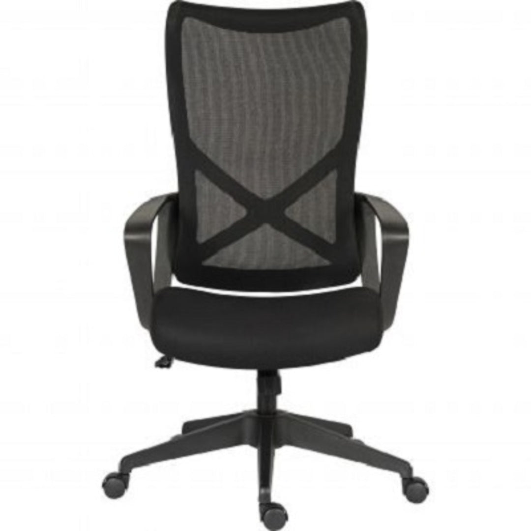 TieDex UK Black Mesh Office Chair, 110 kg Weight Capacity