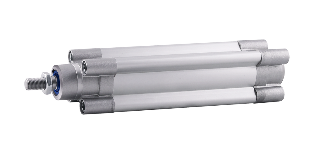 TieDex UK 25 mm Pneumatic Piston Rod Cylinder - Double Acting Acting