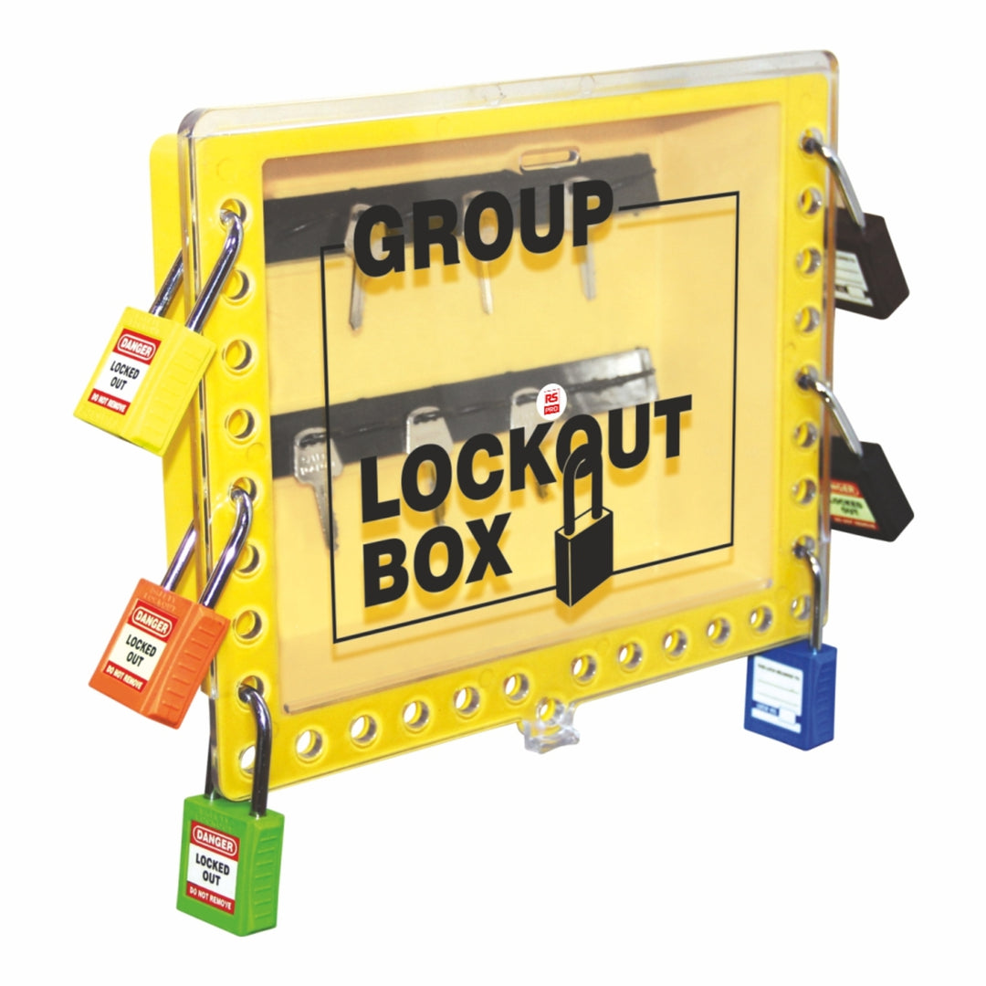 TieDex UK Yellow 29-Lock Lockout ABS Lockout