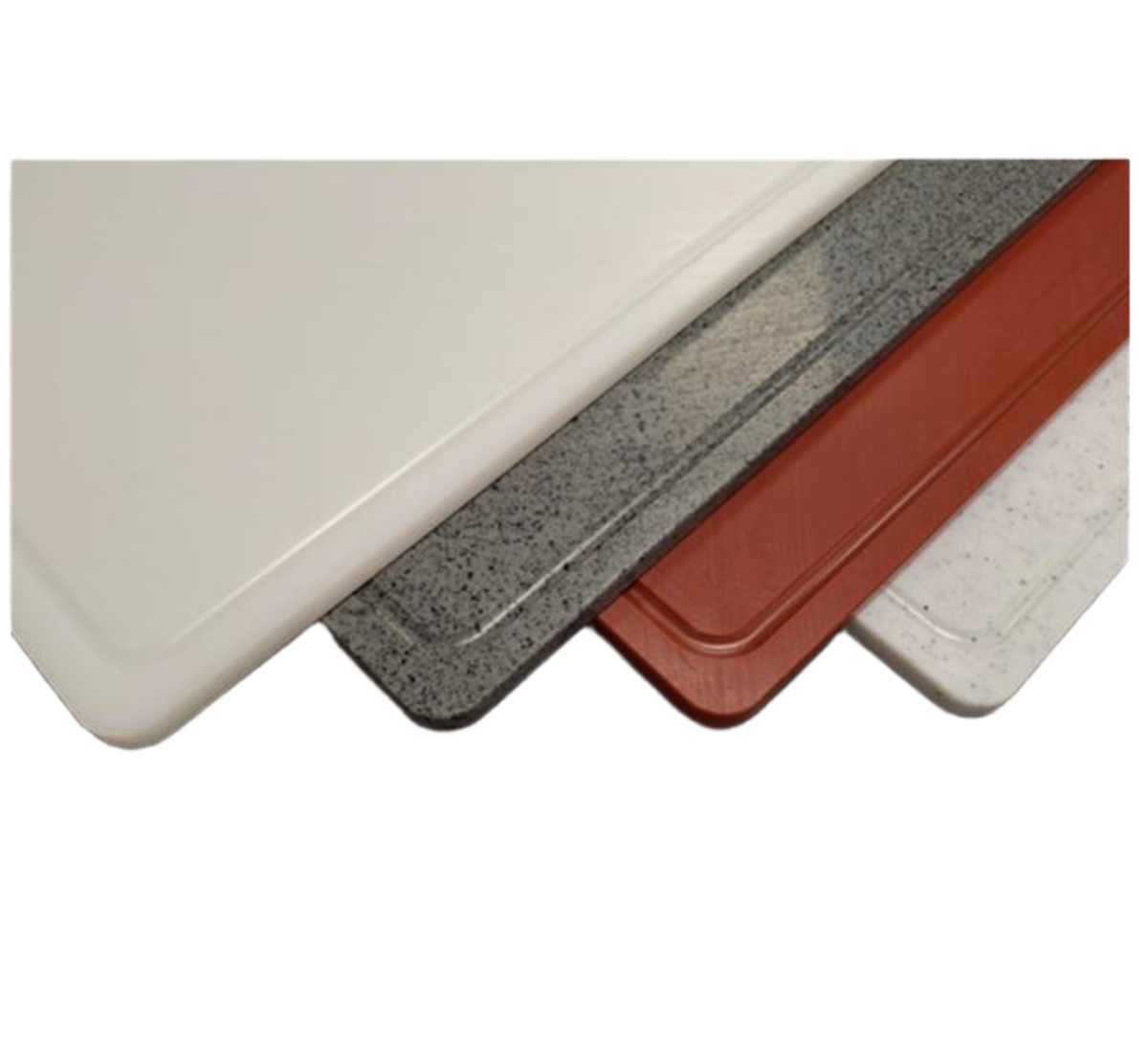 TieDex UK Red High Density Polyethylene Cutting Board, 475 mm x 475mm x 25 mm