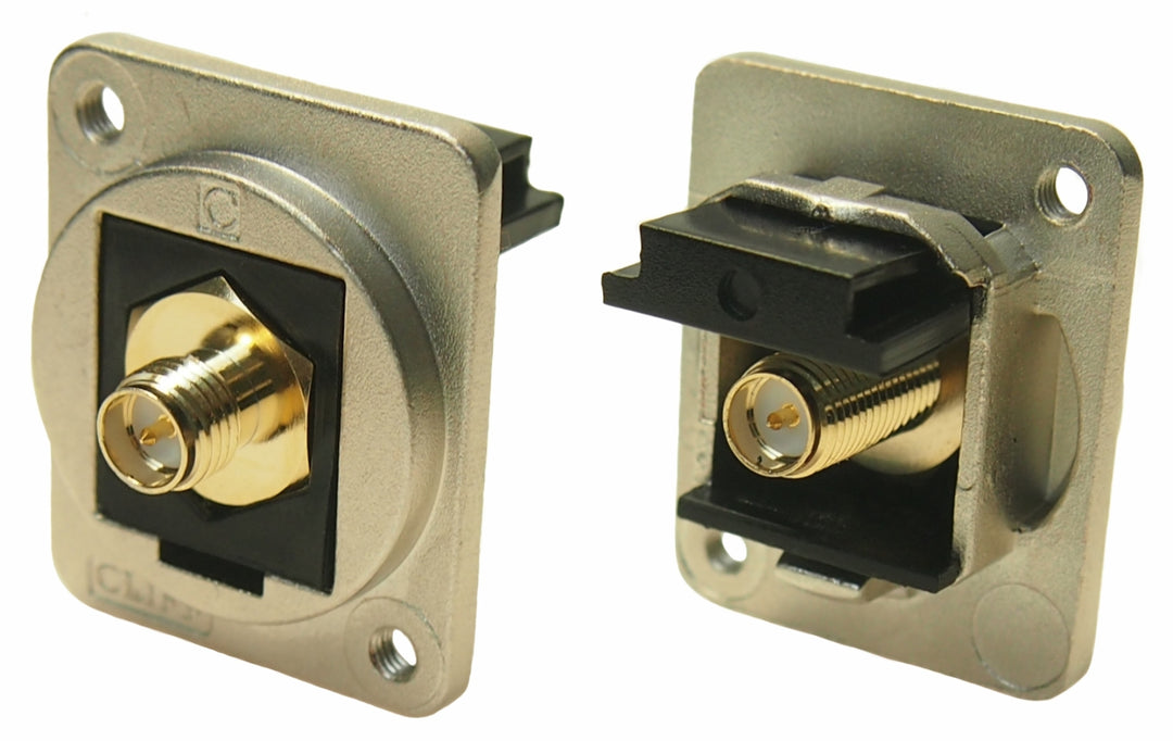 TieDex UK Connector Panel Female BNC, 50 Ω, Straight Body Plug-In