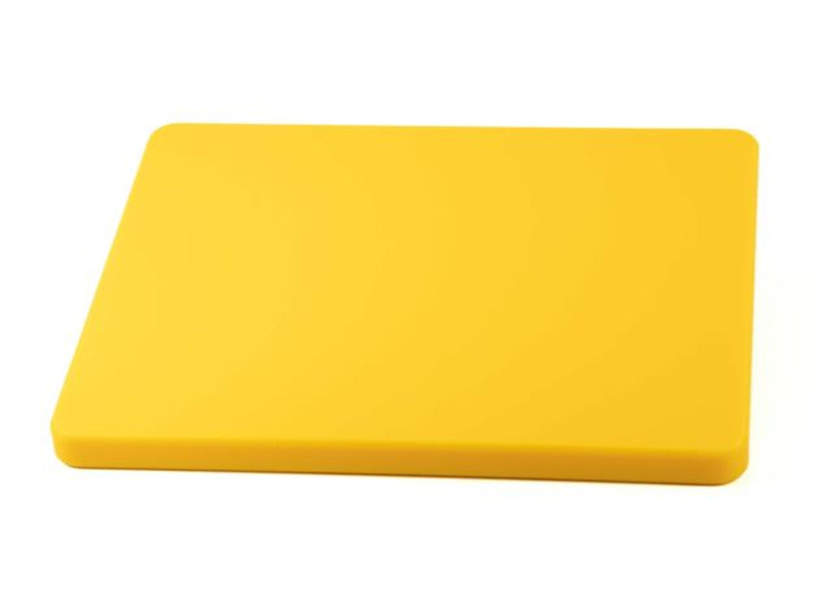 TieDex UK Yellow High Density Polyethylene Cutting Board, 950 mm x 950mm x 15 mm