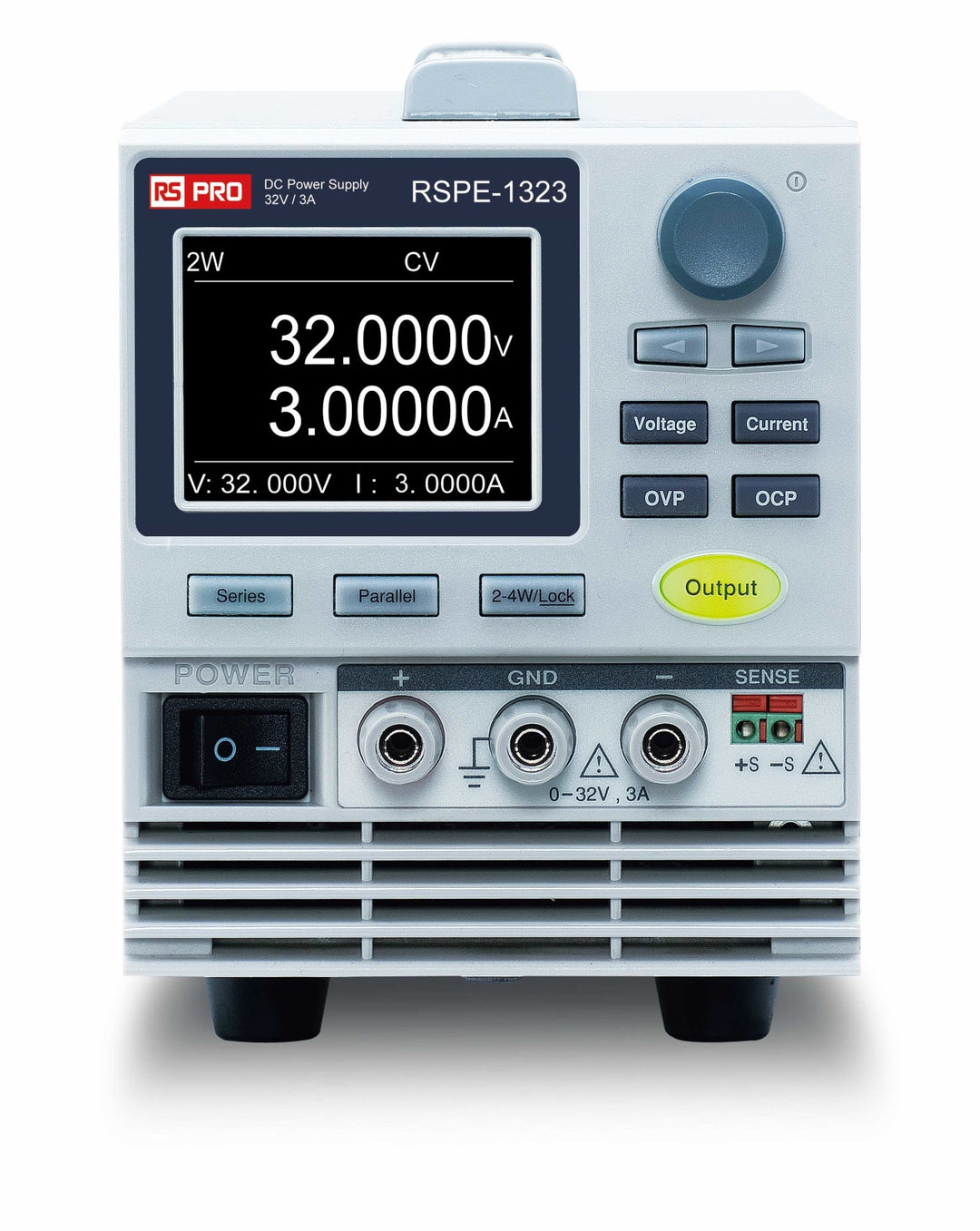 TieDex UK Digital AC/DC Power Supply, 1-Output 0 V to 32V, 96 W, 3 A Max, UKAS