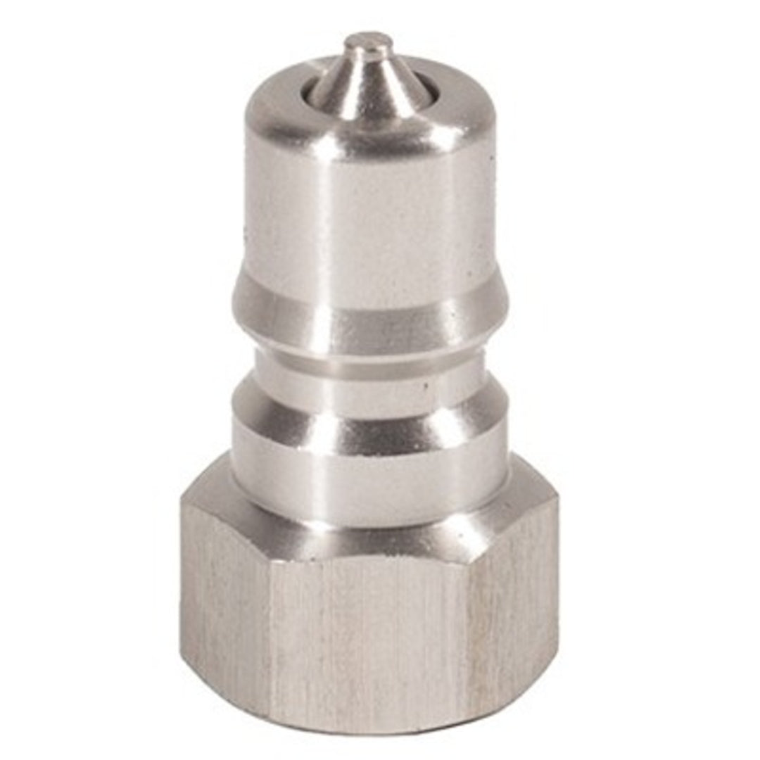 TieDex UK 316 Stainless Steel Hydraulic Quick Connect Coupling Female G 1 in, 180 Bar