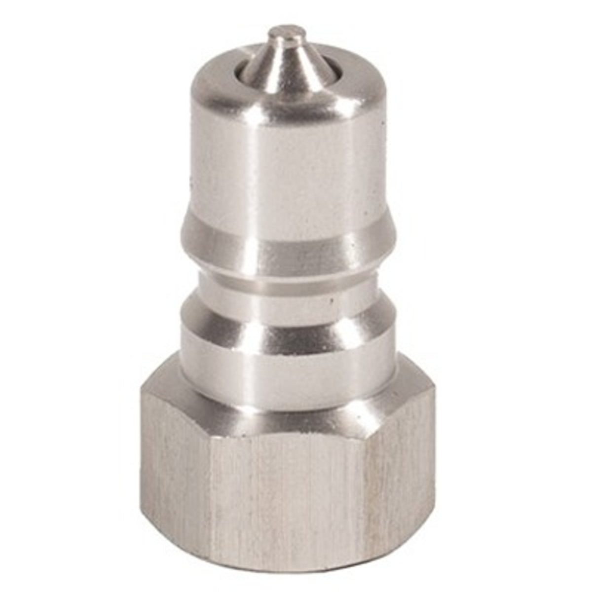 TieDex UK 316 Stainless Steel Hydraulic Quick Connect Coupling Female G 1 in, 180 Bar