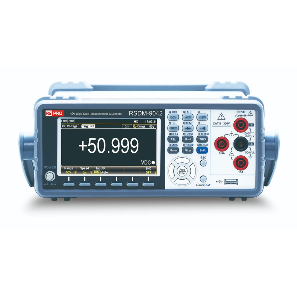 TieDex UK Digital Digital Multimeter True RMS, 10 kA, 10 kA, 750 V