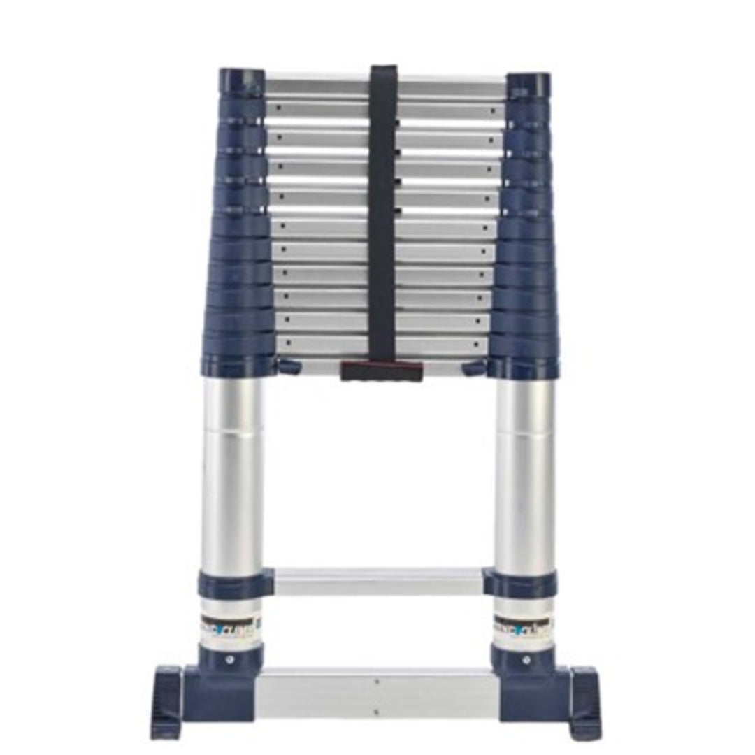 TieDex UK Telescopic Ladder Aluminium 13 steps 3.8 m