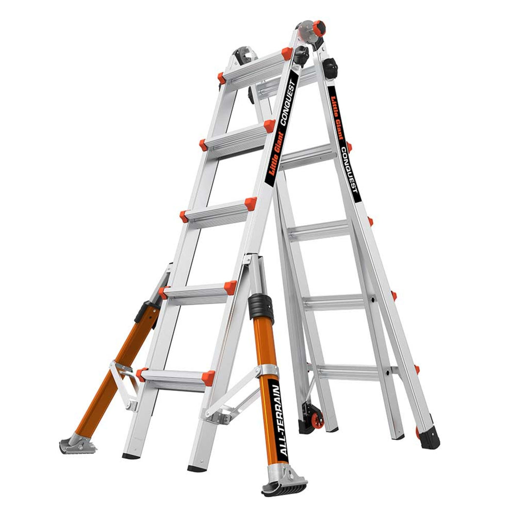 TieDex UK Aluminium Fibreglass Ladder 2 5770 mm