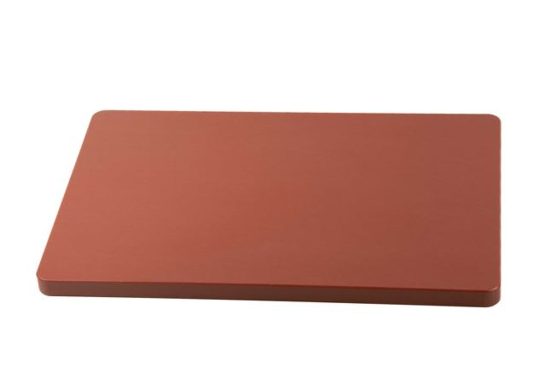 TieDex UK Brown High Density Polyethylene Cutting Board, 475 mm x 475mm x 25 mm