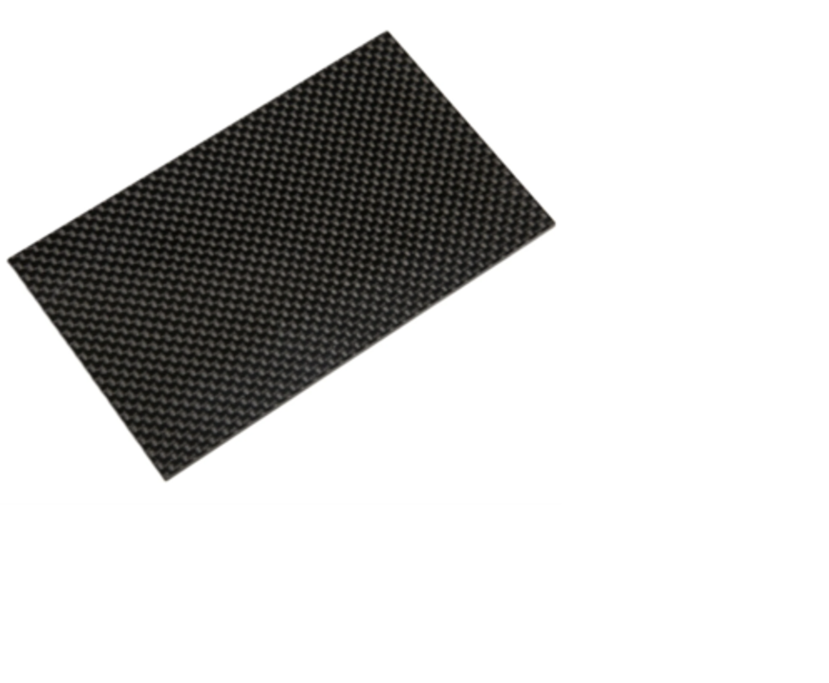 TieDex UK Carbon Fibre Sheet, 300 mm x 300mm x 2 mm