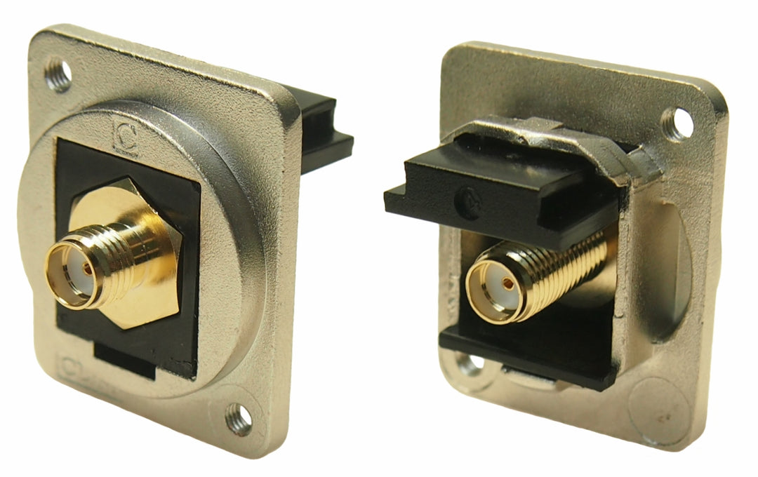TieDex UK Connector Panel Female SMA, 50 Ω, Straight Body Plug-In