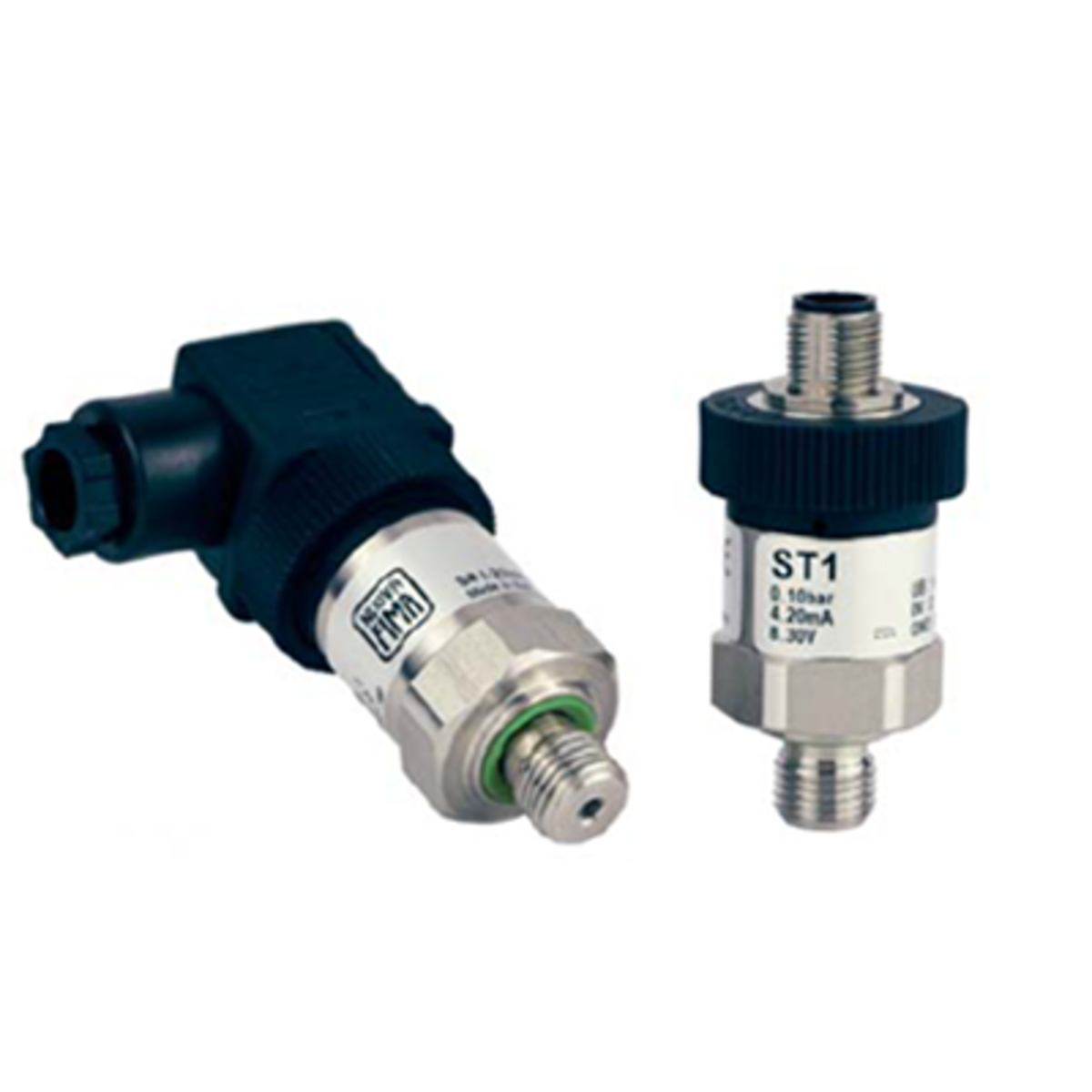 TieDex UK Pressure Transmitter, 4 to 20 mA Output 0 bar, Relative Reading 1 bar