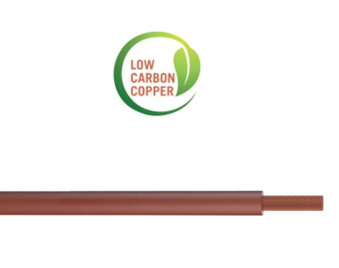 TieDex UK Black Tri-Rated Cable, 100 m, Polyvinyl Chloride