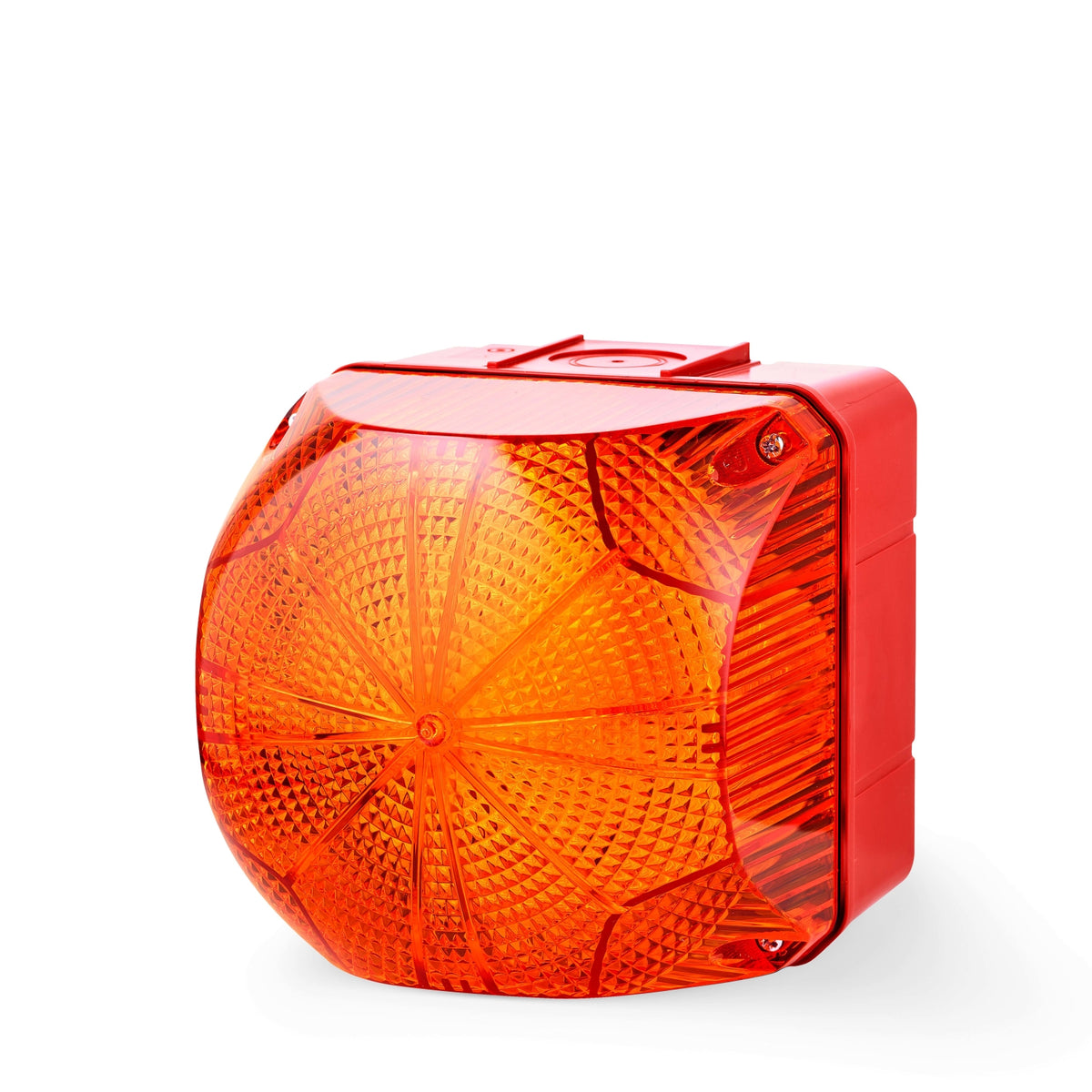 TieDex UK Orange LED Beacon 48V ac/dc Multi Strobe Screw, LED Bulb, IP66