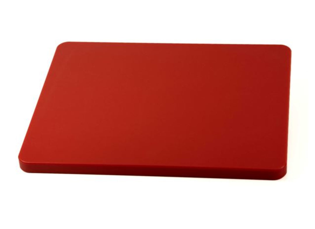 TieDex UK Red High Density Polyethylene Cutting Board, 475 mm x 475mm x 25 mm