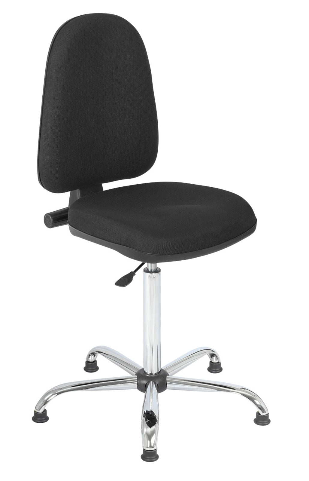 TieDex UK Black Foam Office Chair, 200 kg Weight Capacity