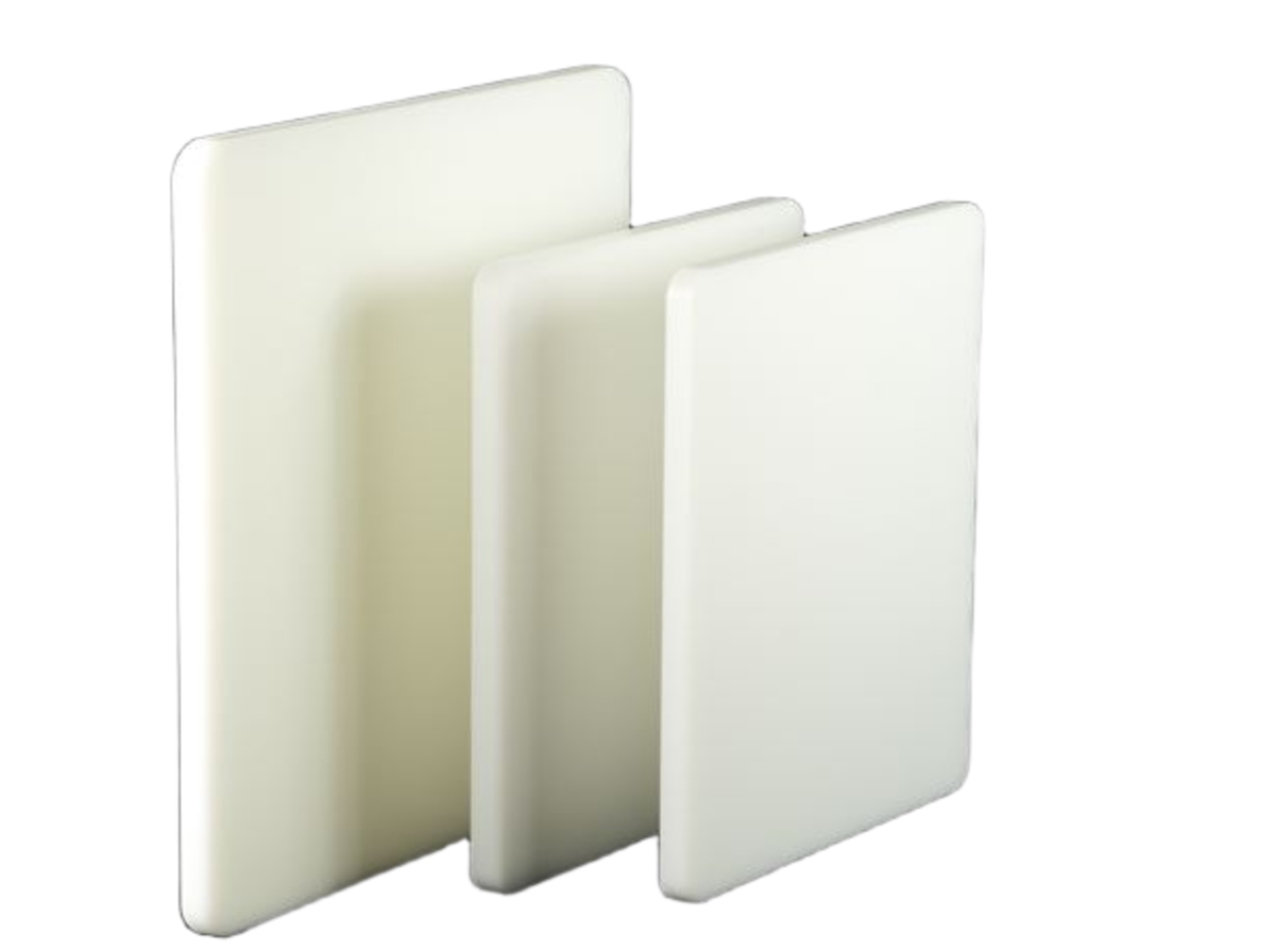 TieDex UK White High Density Polyethylene Cutting Board, 950 mm x 950mm x 15 mm
