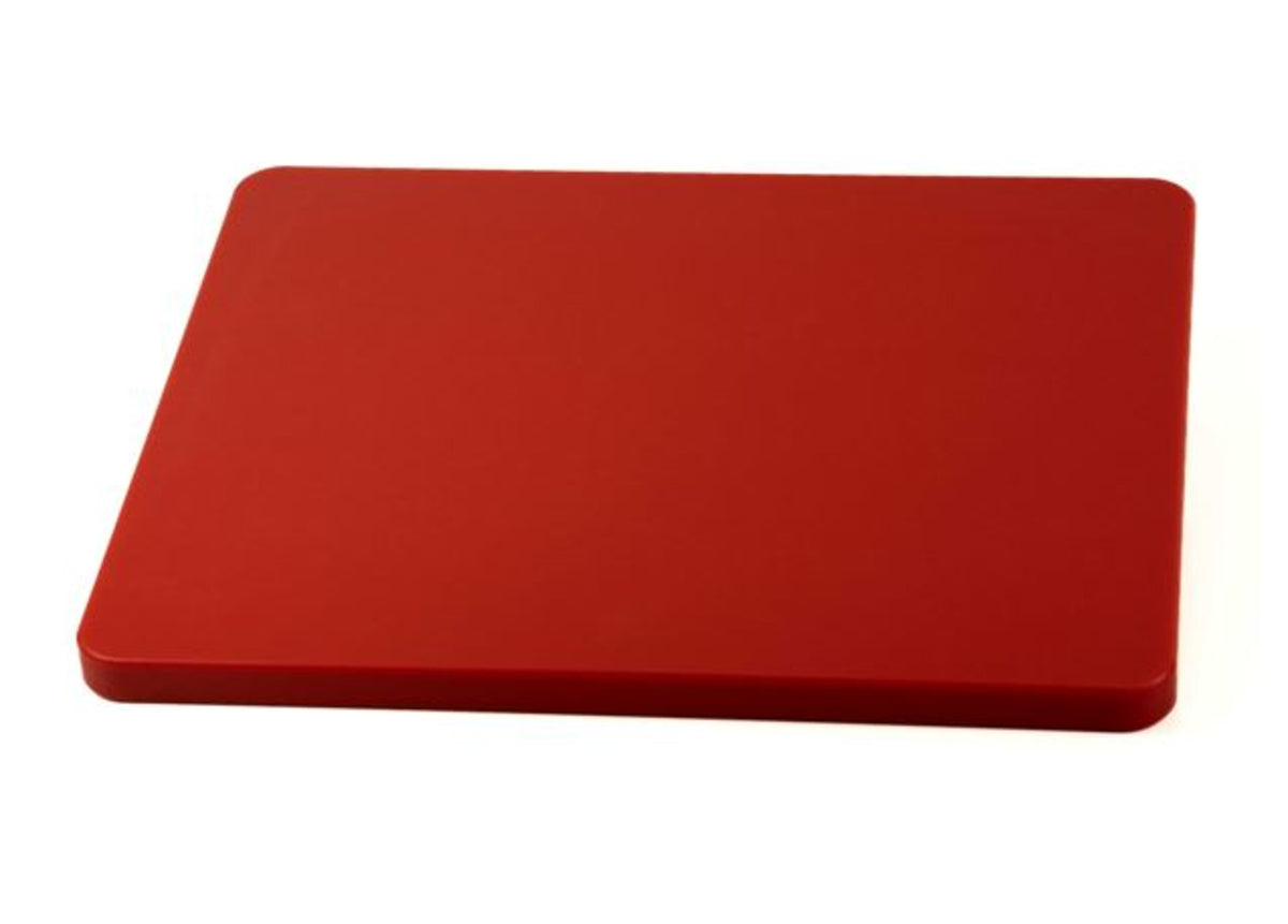 TieDex UK Red High Density Polyethylene Cutting Board, 950 mm x 950mm x 25 mm